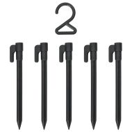 Декорация за Хелоуин с паяци и мрежи 4 pcs Черно и бяло