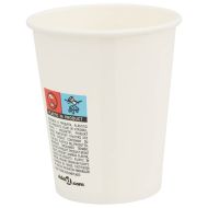 хартиени чаши за кафе 1000 бр. 8oz 200ml White