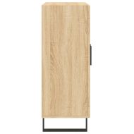 Сайдборд, дъб сонома, 69,5x34x90 см, инженерно дърво