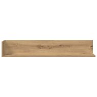 Стенни рафтове 2 бр дъб артизан 100x16,5x16,5см инженерно дърво