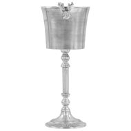 Шампаниера, солиден алуминий, 39x29x71 см, сребриста