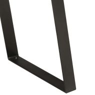 Конзолна маса, 100x35x76 cм, акация масив с живи ръбове