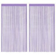 Пердета ресни, 2 бр, лилави, 140x250 см