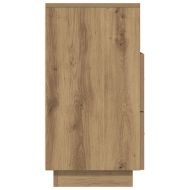 Нощно шкафче с 2 чекмеджета, дъб артизан, 36x36x68 см