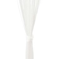 Пердета ресни, 2 бр, 100x250 см, бели