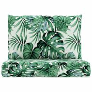 Палетни възглавници, 2 бр, на листа, текстил