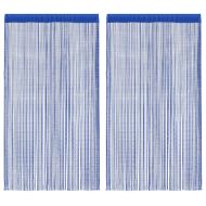 Пердета ресни, 2 бр, 140x250 см, сини