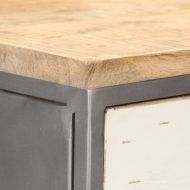 Шкаф с чекмеджета, 45x30x105 см, манго масив