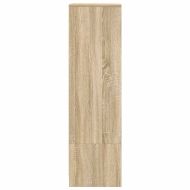 Шкаф с чекмеджета, дъб сонома 55,5x34x119,5 см, инженерно дърво