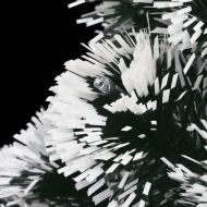 Готова осветена коледна елха със стойка и LED 180 см оптично влакно