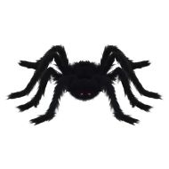 Декорация с паяк за Хелоуин 6 pcs Черно 75 cm