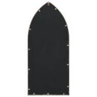 Градинско огледало пясъчно 100x45 см желязо за външна употреба