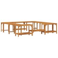 Около хидромасажна вана Кафяво 230 x 230 см