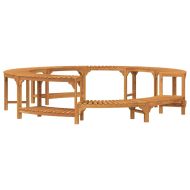 Около хидромасажна вана Кафяво Ø275 x 55,5 см