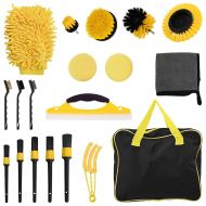 Комплект четки за коли Многоцветен полиратан