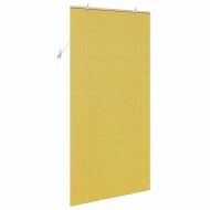 Ролетна щора Жълто 100 x 220 cm Бамбук
