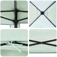 Шатър Зелен 290 x 290 x 251 см текстил