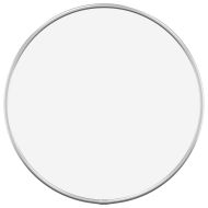 Стенно огледало сребро Ø 30 см кръгло