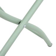 Сгъваем градински стол 2 pcs Светъл мента 42 x 52 x 82 см