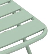 Сгъваем градински стол 2 pcs Светъл мента 42 x 52 x 82 см