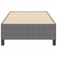 Легло с пружинирана основа Светлосиво 100 x 200 cm