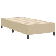 Легло с пружинирана основа Сивозелен 100 x 200 cm