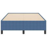 Легло с пружинирана основа Синьо 120 x 200 cm Кордюрова тъкан