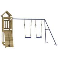 Комбинирано детско съоръжение за игра, импрегниран бор