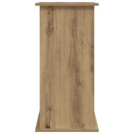Стойка за аквариум, дъб, 81x36x73 см, инженерно дърво