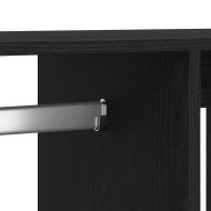 Гардероб, черен дъб, 80x40x110 см, инженерно дърво