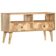 ТВ шкаф, 90x30x50 см, манго масив