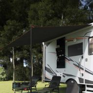 Водоустойчива тента с покрив Сив и оранжев