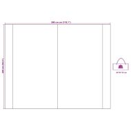 Водонепропусклива шатра с покрив