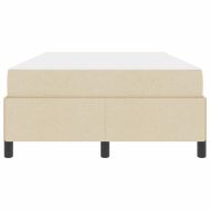 Легло с пружинирана основа Крем 120 x 190 cm текстил