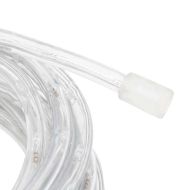 Светещ маркуч с 1200 светодиода топло бяло 50 м PVC