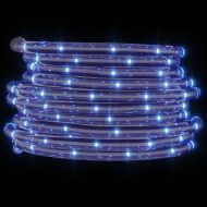 Светещ маркуч с 240 светодиода студено бяло 10 м PVC