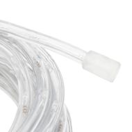 Светещ маркуч с 240 светодиода студено бяло 10 м PVC