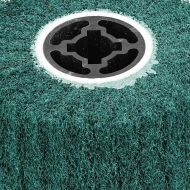 Шлифовъчни ролки 3 pcs Зелен 12 x 12 x 10 см Синтетични влакна