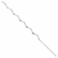 Подкрепа за растение 5 pcs Сребрист 150 x 0,6 x 0,6 см Стомана