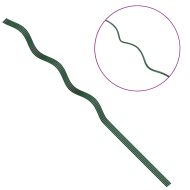 Подкрепа за растение 5 pcs Зелен 110 x 0.6 x 0.6 см Стомана