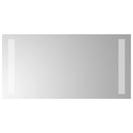 LED огледало за баня, 20x40 см