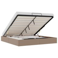 Османска рамка за легло без матрак, 160x200 см, изкуствена кожа