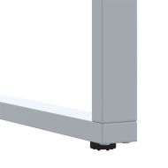 Градинска маса Сив 180 x 90 x 75 cm Солидно акациево дърво