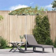 Плажен чадър Камуфлаж 206 x 206 x 212 см Полиестер и метал