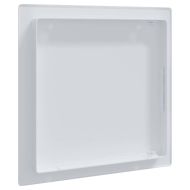 Панели за достъп 2 бр. Бяло 15 x 15 см ABS пластмаса