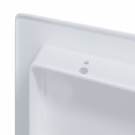 Панели за достъп 2 бр. Бяло 15 x 15 см ABS пластмаса