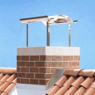 Коминна шапка Сребрист 59,5 x 50 x 36,5 см Неръждаема стомана