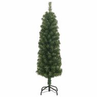 С изкуствено коледно дърво с 150 LED светодиода Зелен 120 cm