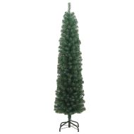 С изкуствено коледно дърво с 300 LED светодиода Зелен 180 cm