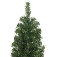 С изкуствено коледно дърво с 300 LED светодиода Зелен 240 cm
